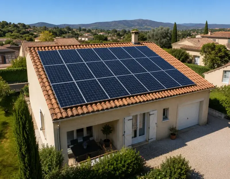 Prime à l'autoconsommation panneaux solaires Puéchabon — aide financière de l'État